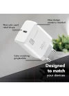 20W Şarj Adaptörü (iPhone 8 ve Üstü ile Uyumlu, USB-C, 4A, 20W)