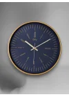 218-A-10 Serisi Eskitme Metal Görünümlü Sessiz Akar Modern Duvar Saati 30 cm