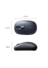 2400DPI 2.4Ghz Wireless Kablosuz Sessiz Mouse Yeşil