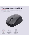 24549 YVI+ Sessiz Kablosuz Mouse - Siyah