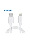 2.4A iPhone Lightning Şarj ve Data Kablosu Beyaz 1 Metre