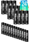 24lü Set (12 AA + 12 AAA) İnce ve Kalın Kalem Pil Kumanda Pili Saat Pili Zn-C 1.5V
