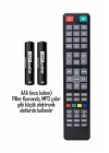 24lü Set (12 AA + 12 AAA) İnce ve Kalın Kalem Pil Kumanda Pili Saat Pili Zn-C 1.5V
