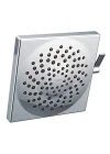 (2.5 gpm, Chrome) - S6345 Velocity Two-Function 20cm - 1.3cm Diameter Spray Rainshower Showerhead, Chrome