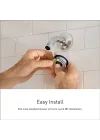 (2.5 gpm, Chrome) - S6345 Velocity Two-Function 20cm - 1.3cm Diameter Spray Rainshower Showerhead, Chrome