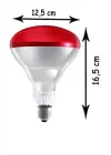 250W Infrared Kırmızı Ampul E27 Isıtıcılı Lamba Kırmızı Işık