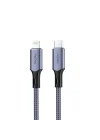 27W 3A USB Type-C to Lightning iPhone iPad Hızlı Şarj ve Data Kablosu 1.2 Metre