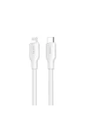 27W Type-C to Lightning iPhone iPad ile Uyumlu PD Hızlı Şarj ve Data Kablosu 1.2 Metre
