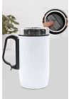 280 ML Kulplu Çelik Bardak Termos