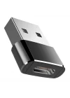2944 USB 3.0 To Type-C Şarj Data Çevirici Dönüştürücü Adaptör - Dişi USBden Type-C Soketine Çevirir - İki Ucu Type-C Olan Kablo İle Standart USB Üzerinden Şarj Edilir (1)