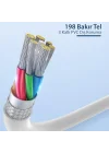 2A Usb to Lightning Hızlı Şarj Kablosu, 1 Metre