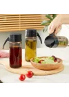 3 Adet 500 ML Borosilikat Cam Yağ Sirke Sos Şişesi MIT1092