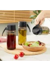 3 Adet 500 ML Borosilikat Cam Yağ Sirke Sos Şişesi MIT1092