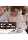 3 Katmanlı Paslanmaz Çelik Termos Seti 350 ml - Caramel 1286722