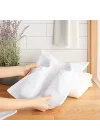 3lü Beyaz Renk Ayakkabı Yıkama Filesi Set
