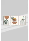 3 Parça Çerçeve Görünümlü Mdf Tablo Seti - ARTSYCLLCT33-2030
