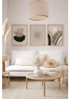 3 Parça Çerçeve Görünümlü Mdf Tablo Seti - ARTSYCLLCT38-1520