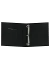 3-Ring Fabric 8.5X11-Black -T811CBF-BK