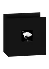 3-Ring Fabric 8.5X11-Black -T811CBF-BK