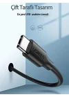 3.0 A USB-A & USB-C Şarj ve Data Kablosu, 25 Santimetre, 60119