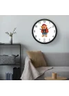 30 Cm Gerçek Cam Sessiz Mekanizma Duvar Saati