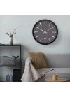 30 Cm Gerçek Cam Sessiz Mekanizma Duvar Saati