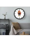 30 Cm Gerçek Cam Sessiz Mekanizma Duvar Saati
