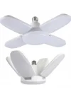 30 Watt 4 Kollu Pervane Led Ampul, Katlanabilir Fan Tipi Tavan Lambası, 6500K Beyaz Işık, 3250 Lümen, E27 Duy Uyumlu, Enerji Tasarruflu Atölye ve Oda Aydınlatması