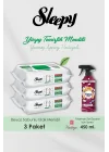 300 Adet Easy Clean Havlu, Sakura Oda Kokusu Hediyeli