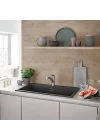 30306DC1 Eurosmart Çift Püskürtme Pull-Out Mutfak Bataryası püskürtücülü Supersteel (Paslanmaz Çelik)