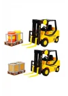 3151 Maxx Wheels Sesli ve Işıklı Forklift 24 cm