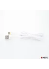 3.1A UsbA to Type-C Data ve Hızlı Şarj Kablosu ML109 Beyaz