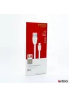3.1A UsbA to Type-C Data ve Hızlı Şarj Kablosu ML109 Beyaz