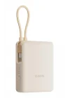 33W Power Bank 10000mAh (Integrated Cable) Tan GL