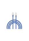 3.4A Lightning Şarj Ve Data Kablosu Mavi Sc-64