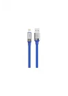 3.4A Lightning Şarj Ve Data Kablosu Mavi Sc-64
