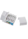 3552 Cat6 Rj45 Utp Keystone Patch Panel İçin Jack Cat 6 giriş Ağ bağlantısı için en iyi aktarımı sağlayan ve basit kurulumuyla bir Keystone Modülüdür