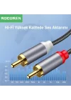3.5mm AUX Jack to RCA Hi-Fi Ses Kablosu 5 Metre