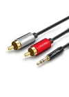 3.5mm AUX to 2 RCA Ses Kablosu 2 Metre