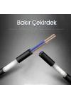 3.5mm AUX to 2 RCA Ses Kablosu 2 Metre