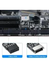 3649 Usb2.0 9 Pin - Type-E Anakart Çevirici Dönüştürücü Adaptör