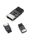 3649 Usb2.0 9 Pin - Type-E Anakart Çevirici Dönüştürücü Adaptör