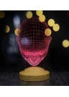 3D Adam 3 Boyutlu Led Lamba