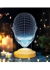 3D Adam 3 Boyutlu Led Lamba