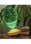 3D Adam 3 Boyutlu Led Lamba