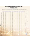 3x3 Metre Peri Led Kumandalı Perde Asma Kancalı Peri Led Yılbaşı Led Gün Işığı Led Işık 8 Modlu Parti Işığı Dekoratif Işık Led Saçak Led Işık Perde Led Yılbaşı Dekorasyon