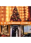 3x3 Metre Peri Led Kumandalı Perde Asma Kancalı Peri Led Yılbaşı Led Gün Işığı Led Işık 8 Modlu Parti Işığı Dekoratif Işık Led Saçak Led Işık Perde Led Yılbaşı Dekorasyon
