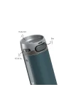 4 Action Trigger-Control Çelik Termos 500 ML Dark Navy ST-227