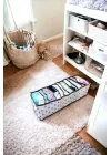 4 Adet 11 Gözlü Çekmece Içi Akordiyon Organizer M 40x16x12 Cm