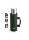 4 Camp Klasik Vakumlu Kulplu Çelik Termos 1.5 LT. Green ST-206